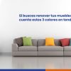 Colores de moda para tapizar muebles